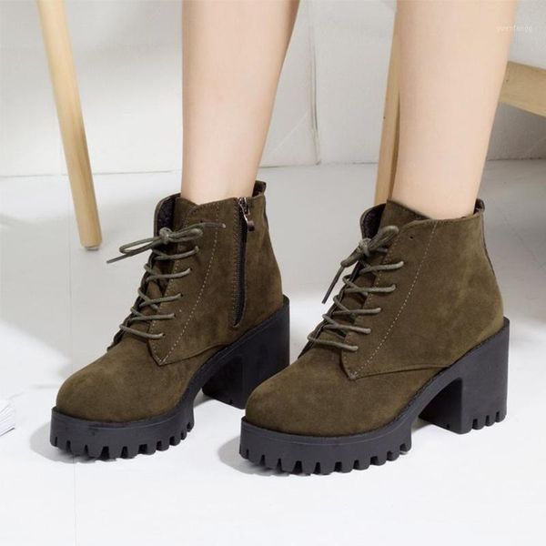 women lace up plush ankle boots ladies suede square heels zipper shoes woman fashion casual boots female winter footwear new1, Black
women lace up plush ankle boots ladies suede square heels zipper shoes woman fashion casual boots female winter footwear new1, Black