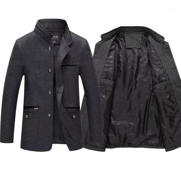 new fashion business thicken slim jacket men cotton coat winter wool male peacoat brand clothes dropshipping overcoat1, Black;brown
new fashion business thicken slim jacket men cotton coat winter wool male peacoat brand clothes dropshipping overcoat1, Black;brown