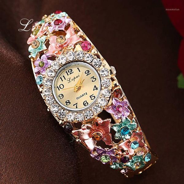 lvpai bracelet watch women crystal flower quartz wristwatch clock gold rhinestone women dress business watch xr17561, Slivery;brown
lvpai bracelet watch women crystal flower quartz wristwatch clock gold rhinestone women dress business watch xr17561, Slivery;brown