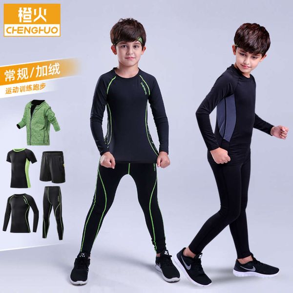 children's tights training autumn winter sports bottoming suit basketball football quick drying clothes and boys fitness, Gray
children's tights training autumn winter sports bottoming suit basketball football quick drying clothes and boys fitness, Gray