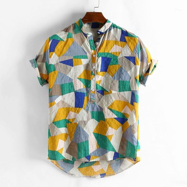 mens shirt summer hit color stand collar geometric patchwork printed short sleeve breathable hawaiian shirts mens clothing1, White;black
mens shirt summer hit color stand collar geometric patchwork printed short sleeve breathable hawaiian shirts mens clothing1, White;black