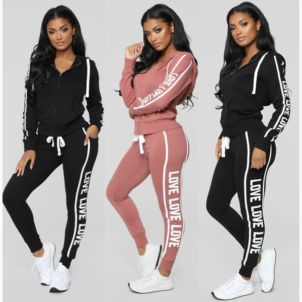 fashion hooded casual suit womens tracksuit hoodie zip jacket zipper coat and pants leggings two piece outfits clothing set boutique d102602, Gray
fashion hooded casual suit womens tracksuit hoodie zip jacket zipper coat and pants leggings two piece outfits clothing set boutique d102602, Gray