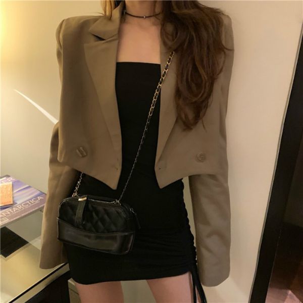 wholesale 2019 new spring summer autumn selling women's fashion netred casual ladies work wear nice jacket bp0731, Black;brown
wholesale 2019 new spring summer autumn selling women's fashion netred casual ladies work wear nice jacket bp0731, Black;brown