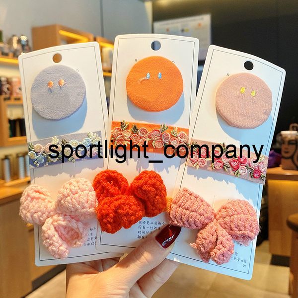2022 3 pcs/set chidren cute colors flower knitting bow ornament hair clips girls lovely soft barrettes hairpins kids hair accessories, Slivery;white
2022 3 pcs/set chidren cute colors flower knitting bow ornament hair clips girls lovely soft barrettes hairpins kids hair accessories, Slivery;white