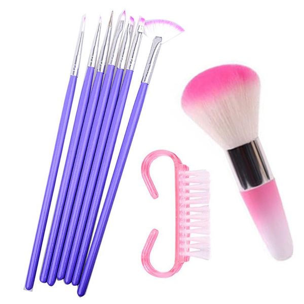 nail art brush tool set diy uv gel acrylic nail art brush for manicure drawing pen design painting pencil nails decoration, Yellow
nail art brush tool set diy uv gel acrylic nail art brush for manicure drawing pen design painting pencil nails decoration, Yellow