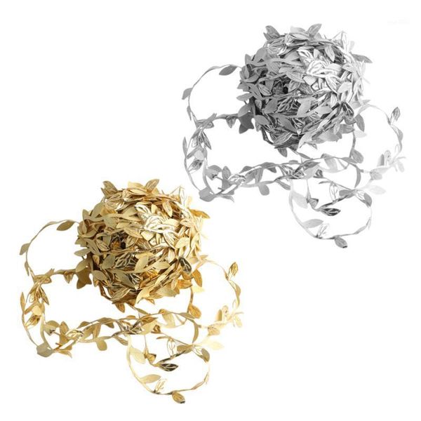 artificial leaf ribbon for diy crafts party wedding home garland decorations gold silver leaves1
artificial leaf ribbon for diy crafts party wedding home garland decorations gold silver leaves1