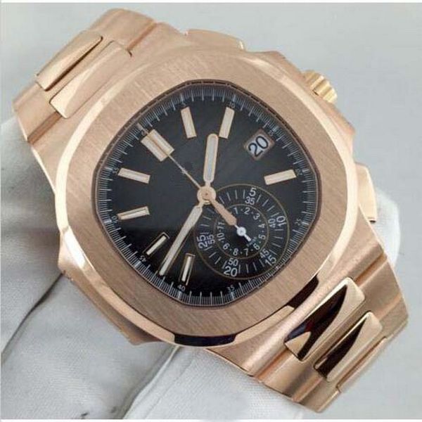 luxury watch new automatic n utilus 5980 1r black dial 18kt rose gold mint mens automatic mechanical watches montre de luxe, Slivery;brown
luxury watch new automatic n utilus 5980 1r black dial 18kt rose gold mint mens automatic mechanical watches montre de luxe, Slivery;brown