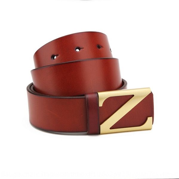 sliger men's pure copper z-shaped fashionable and versatile first layer leather belt new belt ngy6h, Black;brown
sliger men's pure copper z-shaped fashionable and versatile first layer leather belt new belt ngy6h, Black;brown