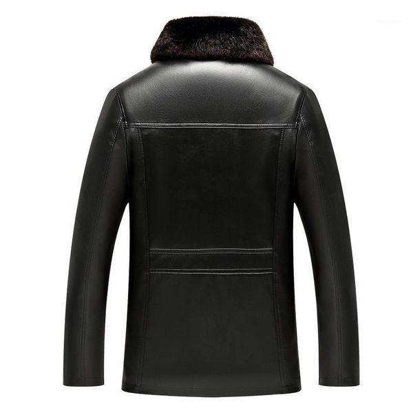 new arrival fashion velvet fur lapel collar winter middle aged elderly casual thick leather jacket men plus size l-5xl1, Black
new arrival fashion velvet fur lapel collar winter middle aged elderly casual thick leather jacket men plus size l-5xl1, Black