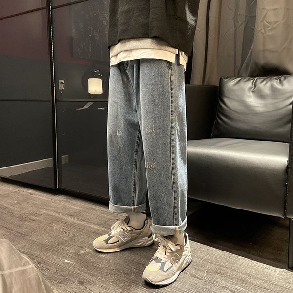 r7bqz grinding spring old straight and and jeans summer 2020 hanging washed jeans men's pants loose scratched ankle-length pants trendy, Blue
r7bqz grinding spring old straight and and jeans summer 2020 hanging washed jeans men's pants loose scratched ankle-length pants trendy, Blue