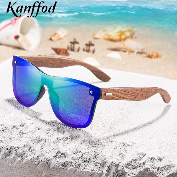 Kanffod Polarized Walnut Wood Handmade Sunglasses 2021 Men Square Sun Glasses Women Beach Mirror Lens Brand Design Summer Style, White;black
Kanffod Polarized Walnut Wood Handmade Sunglasses 2021 Men Square Sun Glasses Women Beach Mirror Lens Brand Design Summer Style, White;black