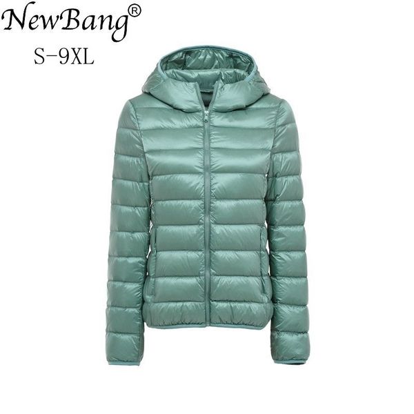 newbang 8xl 9xl plus size ultra light down jacket women autumn winter warm coat white duck jackets female hooded parka 200922, Black
newbang 8xl 9xl plus size ultra light down jacket women autumn winter warm coat white duck jackets female hooded parka 200922, Black