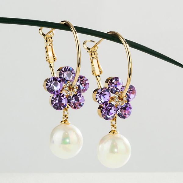 stud 2021 wholesale purple flower circle earrings female exaggerated large earring net red temperament tassel, Golden;silver
stud 2021 wholesale purple flower circle earrings female exaggerated large earring net red temperament tassel, Golden;silver