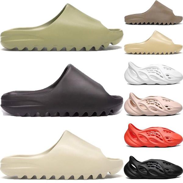 2020 kanye west slides bone resin desert sand foam runner ararat rubber slippers summer brown flat men women beach slippers, Black
2020 kanye west slides bone resin desert sand foam runner ararat rubber slippers summer brown flat men women beach slippers, Black