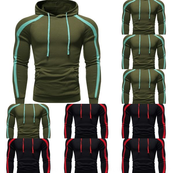 hehcc 2019 sweater color winter new fashion contrast and european size men's casual coat autumn coat men's hooded pullover sweater, Black
hehcc 2019 sweater color winter new fashion contrast and european size men's casual coat autumn coat men's hooded pullover sweater, Black
