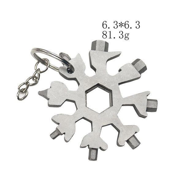 18 in 1 mini snowflake multi portable tool openers spanner hex wrench multipurpose camp survive outdoor hike key ring keychain h jllrtc
18 in 1 mini snowflake multi portable tool openers spanner hex wrench multipurpose camp survive outdoor hike key ring keychain h jllrtc