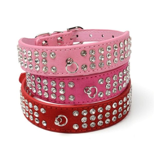 colors mixed) brand new suede leather (6 3 rows rhinestone dog collar diamante cute pet collars 100% quality 4 sizes ava 574n
colors mixed) brand new suede leather (6 3 rows rhinestone dog collar diamante cute pet collars 100% quality 4 sizes ava 574n