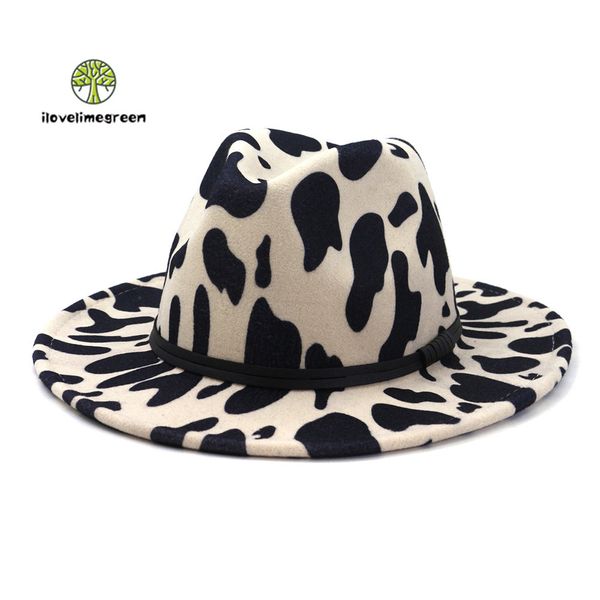 2021 autumn winter new leather belt cow pattern wide brim wololen felt fedora hat for men women hat c0123, Blue;gray
2021 autumn winter new leather belt cow pattern wide brim wololen felt fedora hat for men women hat c0123, Blue;gray