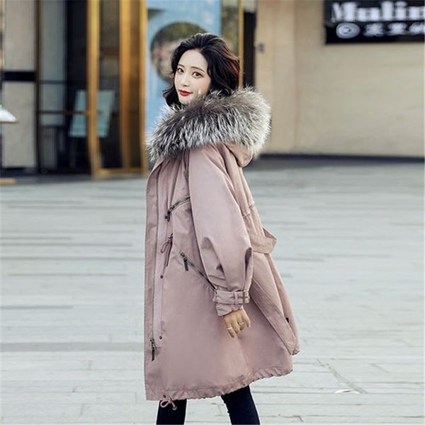 fashion winter cotton jacket women hooded thick female jacket coat slim warm winter outwear 201019, Black
fashion winter cotton jacket women hooded thick female jacket coat slim warm winter outwear 201019, Black