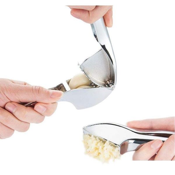 garlic press garlic crusher ginger mincer squeezer chopper stainless handle labor-savi jllrcv xhlight
garlic press garlic crusher ginger mincer squeezer chopper stainless handle labor-savi jllrcv xhlight