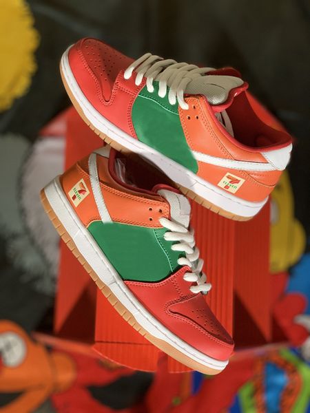 sb 7-eleven low dunk orange green skateboard shoes dunks men women designer sports sneakers mens trainers chaussures us5.5-11, White;red
sb 7-eleven low dunk orange green skateboard shoes dunks men women designer sports sneakers mens trainers chaussures us5.5-11, White;red