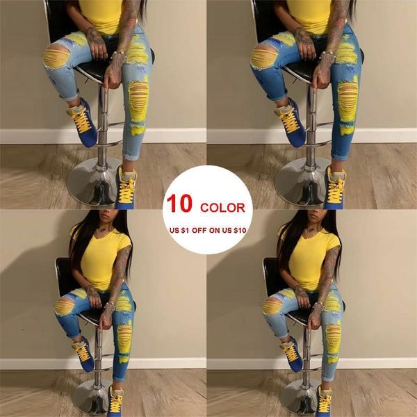 woman jeans candy clothes jeans hole skinny stretch denim cuffs jeans oversize short pullover v neck femme low light, Blue
woman jeans candy clothes jeans hole skinny stretch denim cuffs jeans oversize short pullover v neck femme low light, Blue