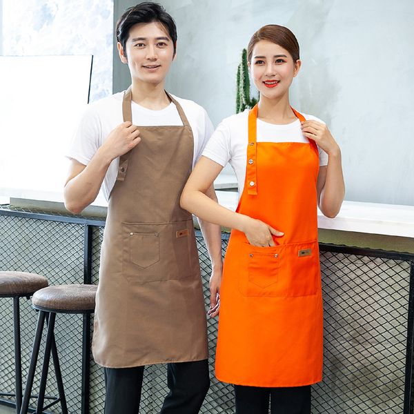 halter waterproof working clothes big pocket multi color pinafore restaurant men women apron comfort fashion 13ss p2
halter waterproof working clothes big pocket multi color pinafore restaurant men women apron comfort fashion 13ss p2