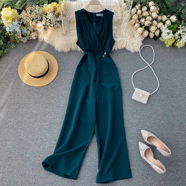 v neck 2020 sexy тонкий офис rompers лето полная длина комбинезона casual женщины высокой талией элегантный костюм для подвижных игр танк пл, Black;white
v neck 2020 sexy тонкий офис rompers лето полная длина комбинезона casual женщины высокой талией элегантный костюм для подвижных игр танк пл, Black;white