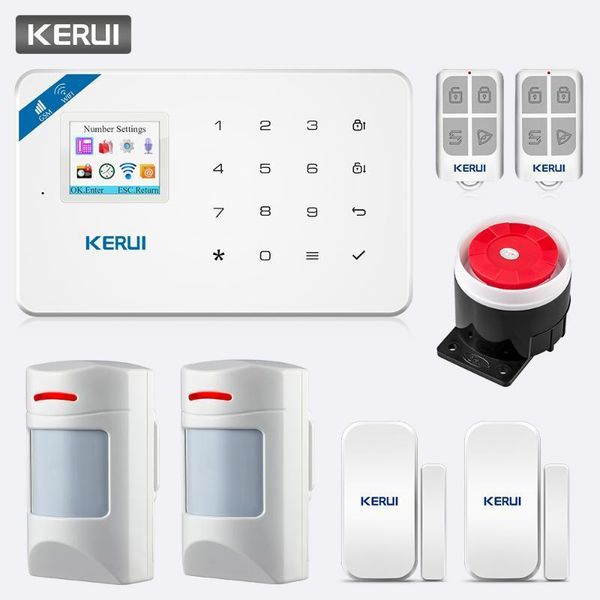alarm systems kerui tft color screen w18 wifi gsm arm system home safety call push app remote control wireless anti-pet pir sensor alarm1
alarm systems kerui tft color screen w18 wifi gsm arm system home safety call push app remote control wireless anti-pet pir sensor alarm1
