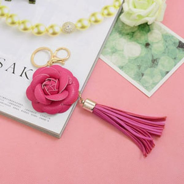 camellia flower women leather tassel key chain golden fashion key ring women bag pendant car keychain eh814 h bbyhjd, Silver
camellia flower women leather tassel key chain golden fashion key ring women bag pendant car keychain eh814 h bbyhjd, Silver