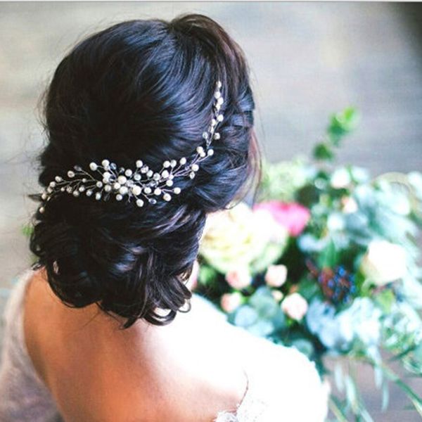 bride handmade pearl hair comb headdress jewelry copper wire silver plated wedding dress accessories headdress
bride handmade pearl hair comb headdress jewelry copper wire silver plated wedding dress accessories headdress