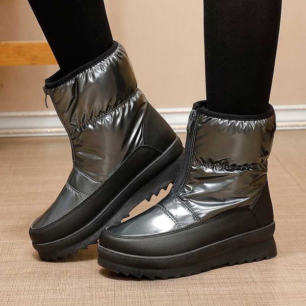 мода платформа boots женщины снегоступы женщина водонепроницаемый повседневная обувь клин zipper пинетки теплый снег botas mujer invierno, Black
мода платформа boots женщины снегоступы женщина водонепроницаемый повседневная обувь клин zipper пинетки теплый снег botas mujer invierno, Black