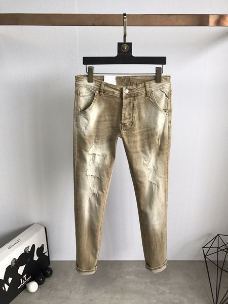 20s mens designer casual autumn trousers street culture famous brand zipper designer slim skinny jeans hip hop denim, Blue
20s mens designer casual autumn trousers street culture famous brand zipper designer slim skinny jeans hip hop denim, Blue