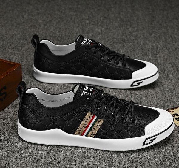 brand new men's leather shoes korean trend comfortable loafer men shoes british fashion sneakers moccasins dh4, Black
brand new men's leather shoes korean trend comfortable loafer men shoes british fashion sneakers moccasins dh4, Black