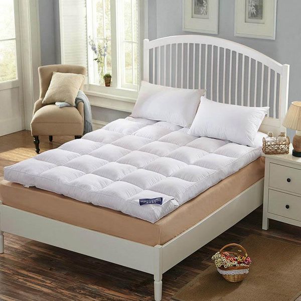 bedding sets double layer down-proof fabric bed mattress white thickening folding luxury tatami mat feather pad
bedding sets double layer down-proof fabric bed mattress white thickening folding luxury tatami mat feather pad