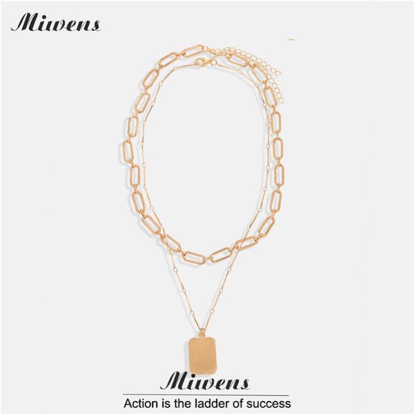 hellodr 2 pcs/set pack of link square medallion necklaces for women maxi vintage square link necklace vintage chinas collar gift, Golden;silver
hellodr 2 pcs/set pack of link square medallion necklaces for women maxi vintage square link necklace vintage chinas collar gift, Golden;silver