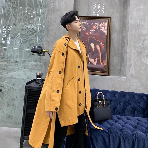 xiu luo xxl 2019 spring clothes men trench coat harajuku streetwear asymmetry design fashion casual loose windbreaker jacket1, Tan;black
xiu luo xxl 2019 spring clothes men trench coat harajuku streetwear asymmetry design fashion casual loose windbreaker jacket1, Tan;black