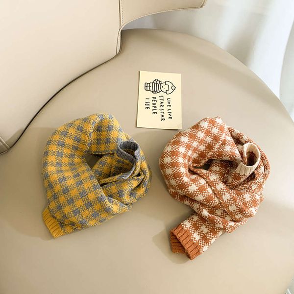 children's korean color matching knitting wool scarf shawl lattice autumn winter warm boys and girls' neck x00i, Red;brown
children's korean color matching knitting wool scarf shawl lattice autumn winter warm boys and girls' neck x00i, Red;brown