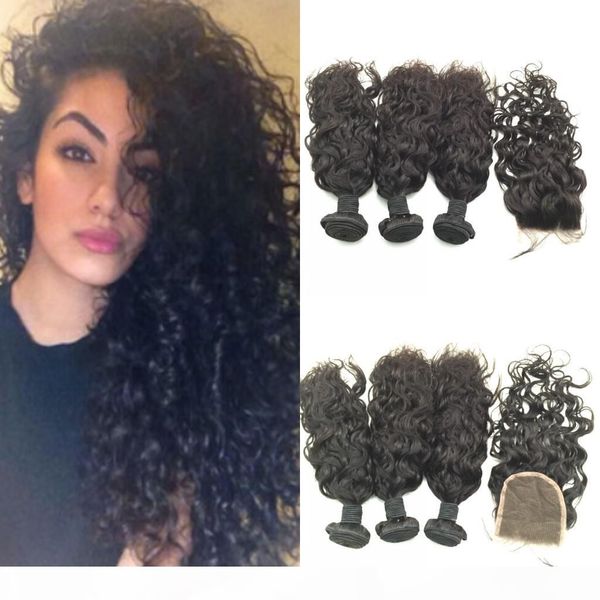7a malaysian virgin hair water wave with closure hair weave bundles with closure malaysian hair products with closure bundle, Black
7a malaysian virgin hair water wave with closure hair weave bundles with closure malaysian hair products with closure bundle, Black