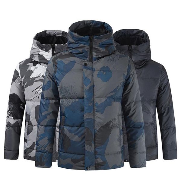 men's down & parkas winter mens camouflage hooded jackets light warm white duck coats man outdoor snow puffer jacket male clothing jk-9, Black
men's down & parkas winter mens camouflage hooded jackets light warm white duck coats man outdoor snow puffer jacket male clothing jk-9, Black
