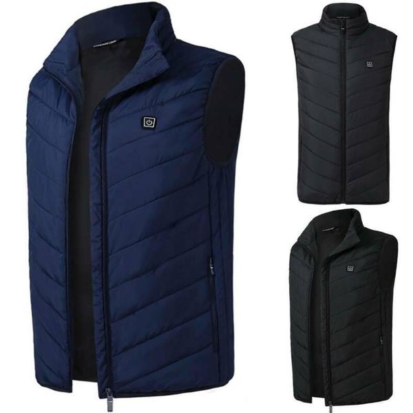 outdoor t-shirts zipper mens sleeveless heated vest jacket trun-down collar electric usb body waistcoat winter warmer hiking outwears, Gray;blue
outdoor t-shirts zipper mens sleeveless heated vest jacket trun-down collar electric usb body waistcoat winter warmer hiking outwears, Gray;blue