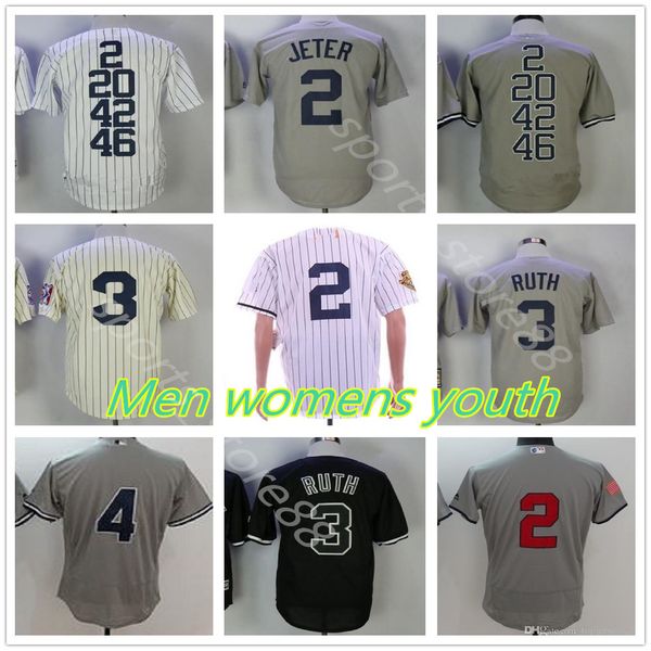 custom men women youth 2 derek jeter jersey 8 yogi berra joe dimaggio lou gehrig babe ruth derek jeter black white baseball jerseys, Blue;black
custom men women youth 2 derek jeter jersey 8 yogi berra joe dimaggio lou gehrig babe ruth derek jeter black white baseball jerseys, Blue;black