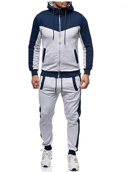 coats and sweatpants autumn casual men 2 piece sets mens designer hooded tracksuits patchwork long sleeve zipper cardigan, Gray
coats and sweatpants autumn casual men 2 piece sets mens designer hooded tracksuits patchwork long sleeve zipper cardigan, Gray