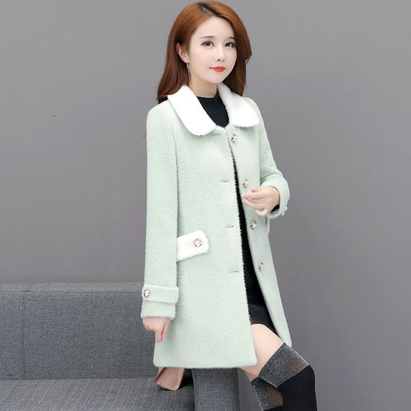 2021 new winter coat for coats mid-long new imitation mink popular woolen vercoat large sizethicken women clothing utwear 7a3z, Black
2021 new winter coat for coats mid-long new imitation mink popular woolen vercoat large sizethicken women clothing utwear 7a3z, Black