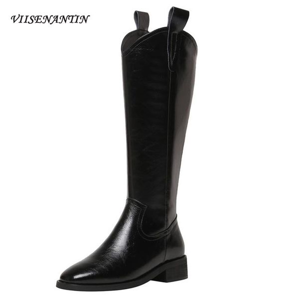 boots leather knee high women british long tube autumn and winter 40 plus size thick mid heel knight platform brown black shoes
boots leather knee high women british long tube autumn and winter 40 plus size thick mid heel knight platform brown black shoes