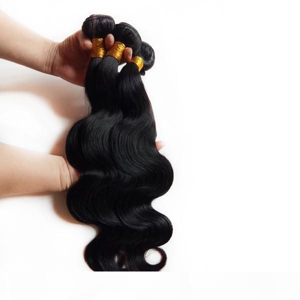 brazilian hair unprocessed virgin malaysian body wave hair weft extensions 8-26inch natural color russian indian remy human hair, Black
brazilian hair unprocessed virgin malaysian body wave hair weft extensions 8-26inch natural color russian indian remy human hair, Black