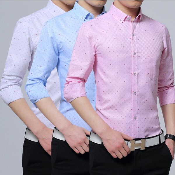 men's casual shirts 5xl men plus size business long sleeved slim fit formal printed plaid shirt pink dress camisa masculina, White;black
men's casual shirts 5xl men plus size business long sleeved slim fit formal printed plaid shirt pink dress camisa masculina, White;black