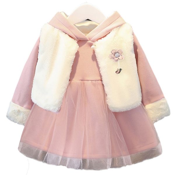 fall winter baby girls clothing 0-4 years old girl warm 2pcs kids cute rabbit ears dress+plush vest set children casual clothes 1021, White
fall winter baby girls clothing 0-4 years old girl warm 2pcs kids cute rabbit ears dress+plush vest set children casual clothes 1021, White