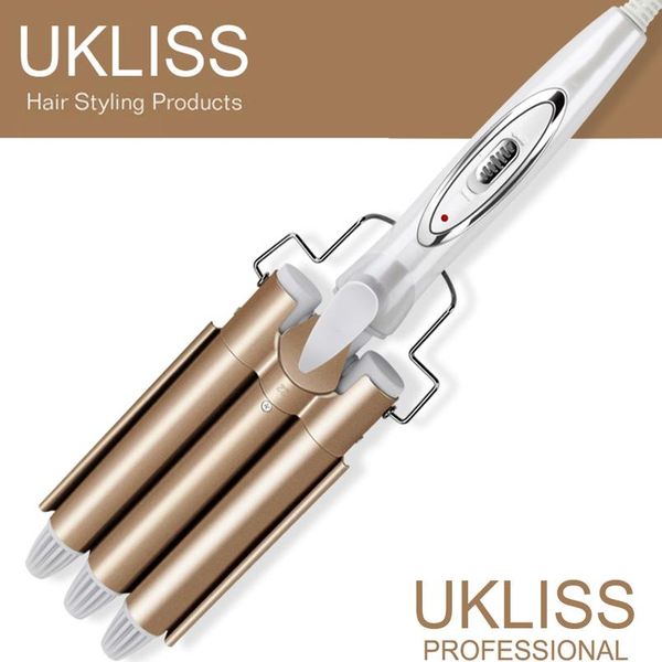 3 barrel curling iron wand 22mm hair curling irons 32mm hair crimper ceramic triple barrel hair curler waving styli wmtzgz
3 barrel curling iron wand 22mm hair curling irons 32mm hair crimper ceramic triple barrel hair curler waving styli wmtzgz