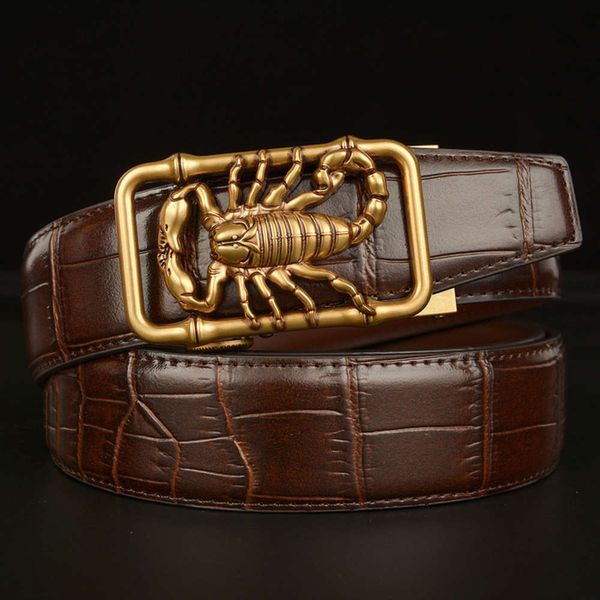 new automatic buckle real leather bright face crocodile leisure men's personalized business belt, Black;brown
new automatic buckle real leather bright face crocodile leisure men's personalized business belt, Black;brown
